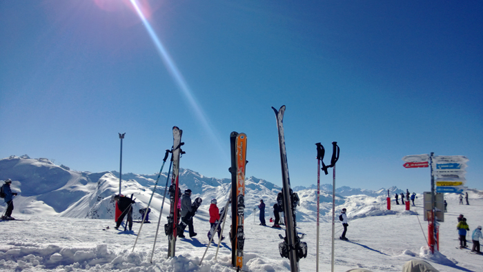 pause terrasse au ski