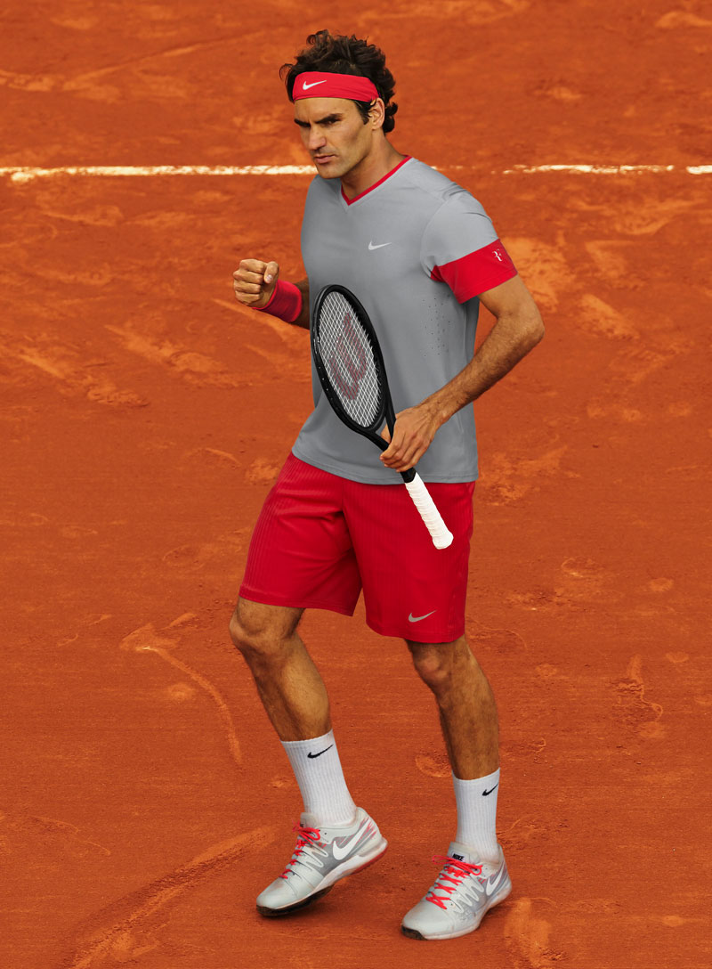 Tenue Roland Garros 2014 : Roger Federer