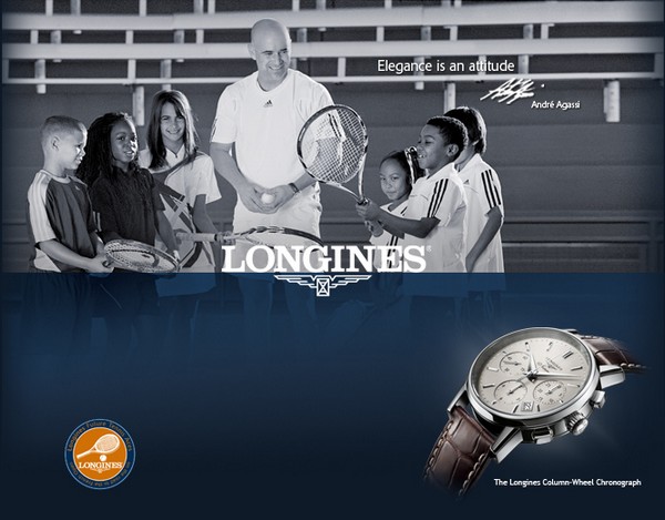 Longines Roland-Garros Agassi