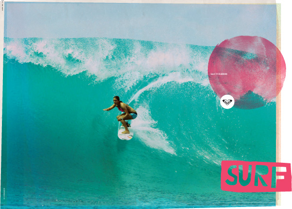 Mes copines les surfeuses #RoxyPro #GirlzInSurf #Orange