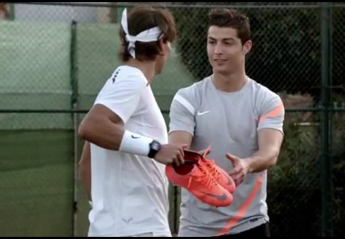 Nadal et Ronaldo pour Nike