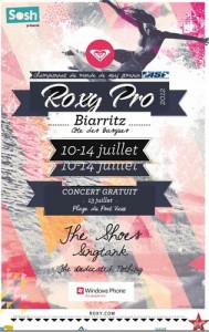 affiche roxy Pro 2012