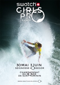 affiche du swatch pro france surf