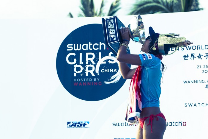 Swatch Girl Pro China 2012 : Kelia Moniz world champion