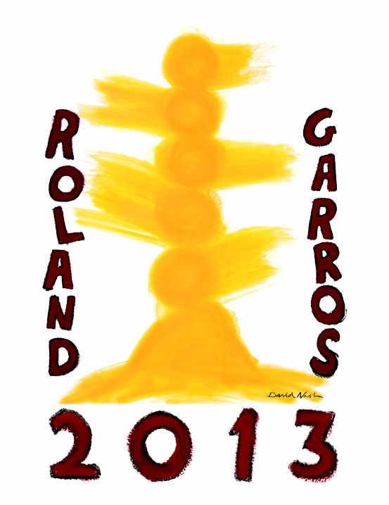 Affiche Roland Garros 2013