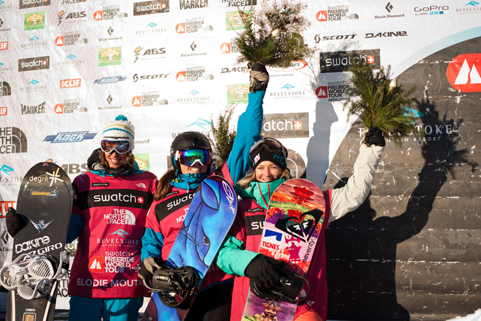 podium snowboard (FWT 2013)