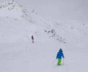 tenue-ski-bleu-vert