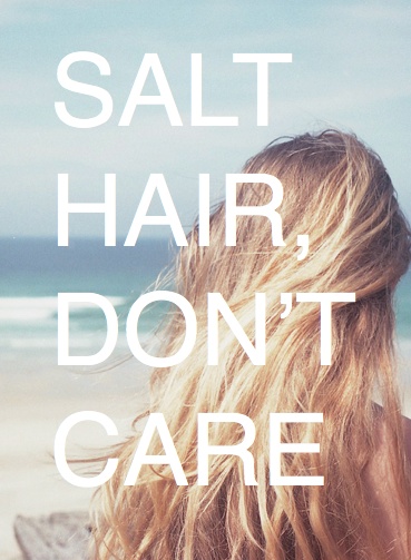salt hair