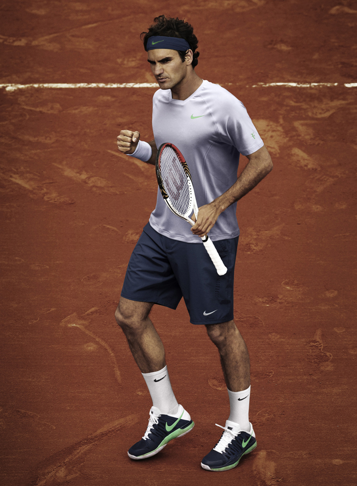 Tenue Roland Garros 2013 : Roger Federer