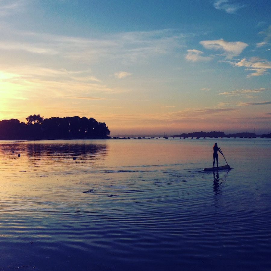 sunset-paddle