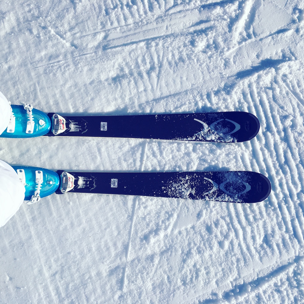 ski à courchevel