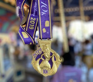 médaille 10k Run Disney France